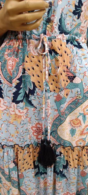 ROBE CANTIK COULEUR BLEU