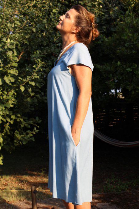 ROBE NATALIA BLEU