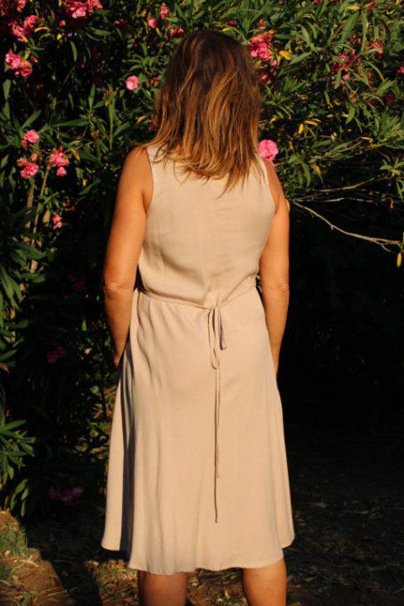 ROBE LIDIA BEIGE