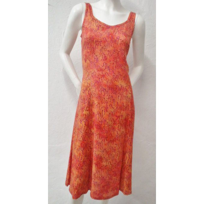 ROBE ZAZIE ORANGE