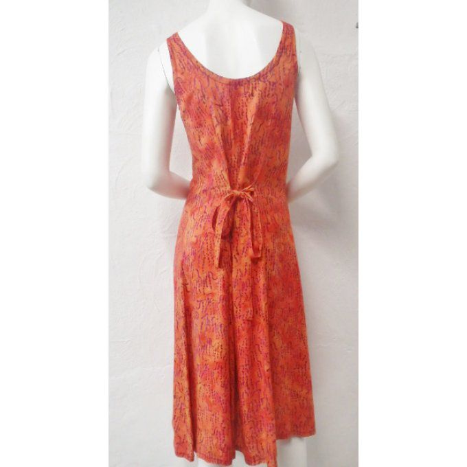 ROBE ZAZIE ORANGE