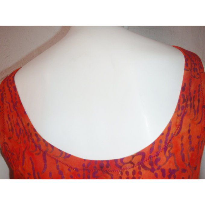 ROBE ZAZIE ORANGE