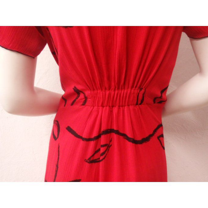 ROBE SANDRA ROUGE