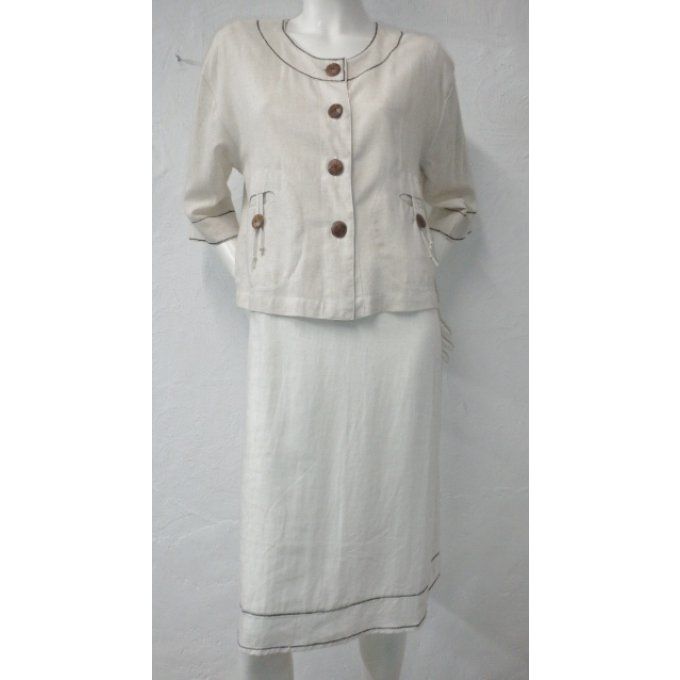 ROBE NAOMI CREME