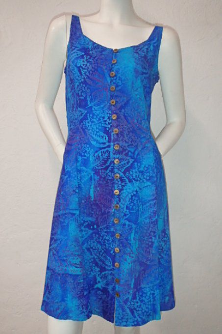 ROBE EVANA BLEU