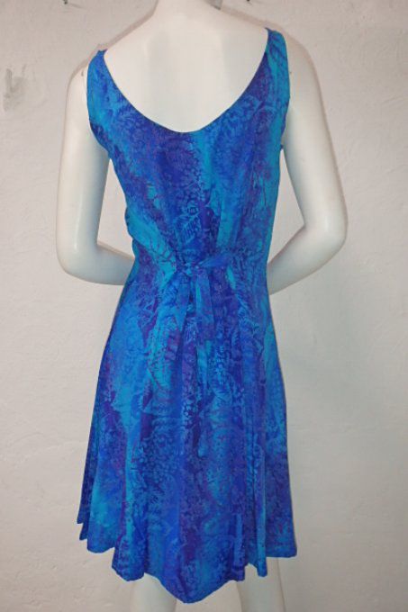 ROBE EVANA BLEU