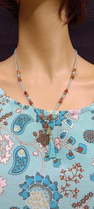 ROBE COURTE MIRABELLE FLO BLEU