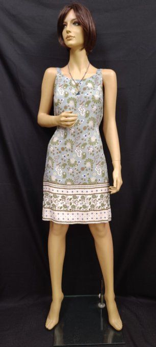 ROBE COURTE MIRABELLE FLO KAKI