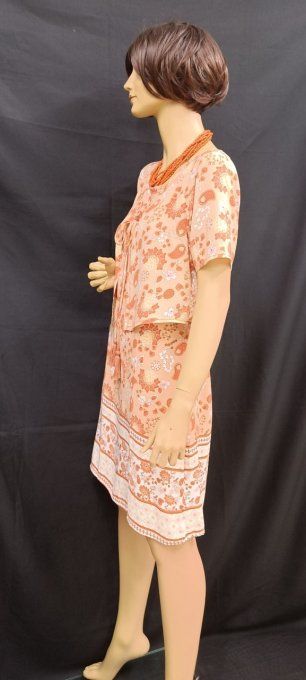 ROBE COURTE MIRABELLE FLO PECHE