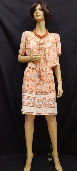 ROBE COURTE MIRABELLE FLO PECHE