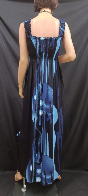 ROBE SMOKE FLAM BLEU