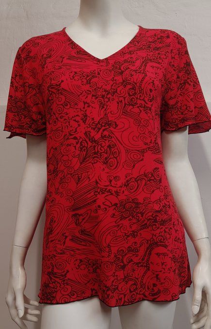 TOP SOFA ROUGE
