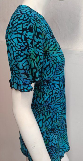 TOP SOFA TURQUOISE/NOIR