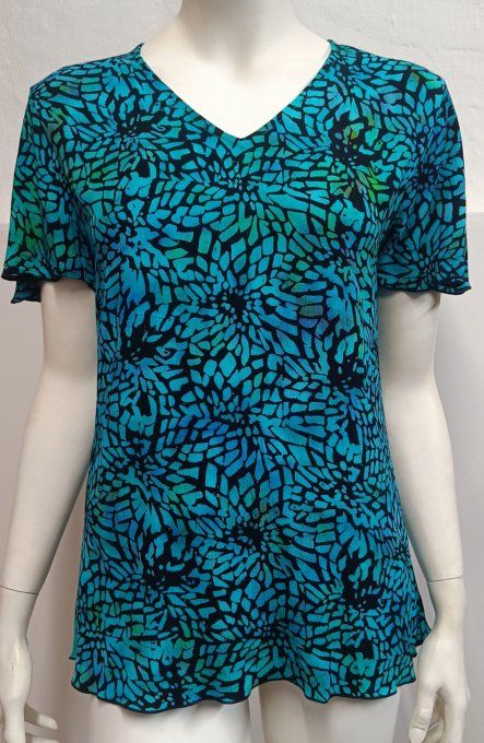 TOP SOFA TURQUOISE/NOIR