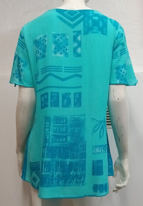 TOP SOFA TURQUOISE CLAIR